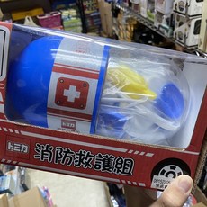 Tomica 多美 消防救護組膠囊玩具, 詳見包裝