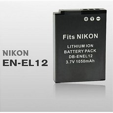 Nikon EN-EL12 相機電池 (適用 P310/P330/S系列等多款相機), 1個, 詳見包裝