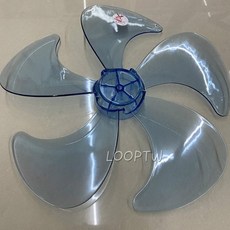 16吋 電風扇葉片, 透明藍