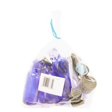 FRONTIER CO-OP 波士頓圓瓶 附蓋分裝瓶 鈷藍色, 6入, 15ml
