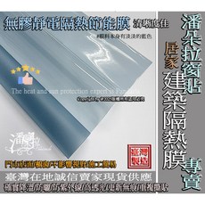 潘朵拉窗貼專賣 無膠透明靜電隔熱膜, 透明