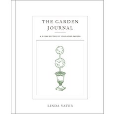 (英文圖書) The Garden Journal: A 5-Year Record of Your Home Garden 精裝版, Cool Springs Press, 英文