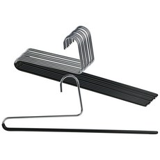 MAWA 褲架反向單桿 Kh-35U 褲架 34.9 x 12.7cm, 10片, 黑色的