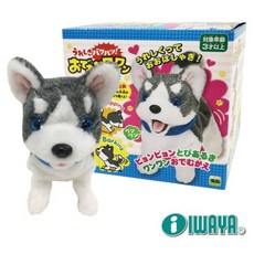 【美國媽咪】伊娃呀IWAYA大甜甜- 哈士奇 日本暢銷電子寵物 彩盒包裝 狗狗 陪伴, 詳見包裝, 詳見包裝