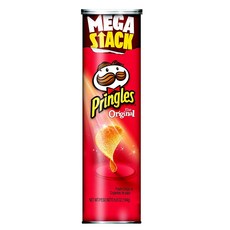 PRINGLES 品客 洋芋片 原味, 1罐, 194g