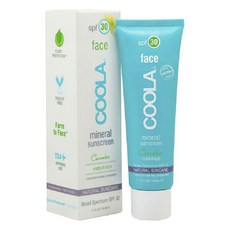 COOLA 臉部礦物防曬霜黃瓜啞光 SPF 30, 50ml, 1個