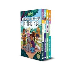 (英文圖書)Animal Rescue Friends Box Set 平裝版, Andrews McMeel Publishing, 英文