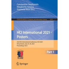 (英文圖書) Hci International 2021 - Posters: 23rd Hci International Conference Hcii 2021 Virtual Event... 平裝版, Springer, 英文