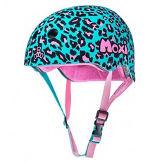 Triple 8 藍粉豹紋滑板安全帽