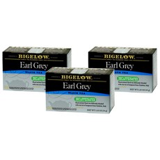 Bigelow 伯爵紅茶茶包 無咖啡因, 1.7g, 20包, 3盒
