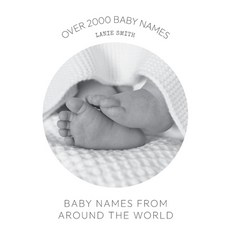 (英文圖書) Baby Names from Around the World: Over 2000 unique and beautiful names from around the world 平裝版, Independently Published, 英文