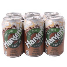 HansEn's natural 凱恩汽水奶油生啤酒, 6件, 355毫升