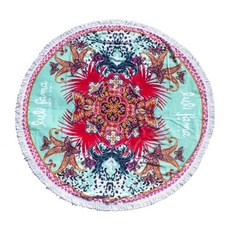 Slippa 圖案圓形毛毯 152.4cm, 1個, Luli Fama