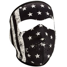 Zanheadgear 巴拉克拉法帽, 白色復古旗幟