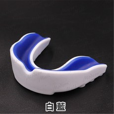 拳擊護齒牙套, 藍白
