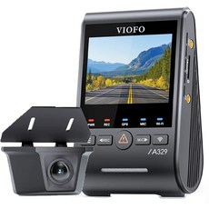 VIOFO A329SW 雙鏡頭防水行車記錄器，4K超清，IMX678星光夜視，台灣代理