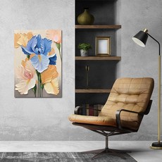 御畫房 抽象手繪油畫 70x100cm DB-025