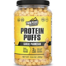 TwinPeaksIngredients Twin Peaks Ingredients蛋白質泡芙 蒜香帕瑪森起司, 1個, 300g