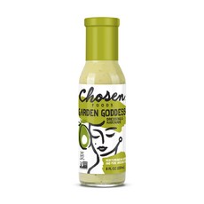 Chosen FOODS Garden Goodness沙拉醬&醃料 無麩質 素食 無糖, 1個, 237ml