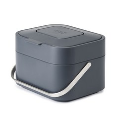 Joseph Joseph 方型手提廚餘桶, Graphite