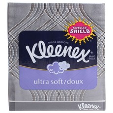 Kleenex 親膚柔款盒裝衛生紙, 75張, 1盒