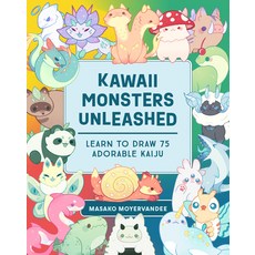 (英文圖書) Kawaii Monsters Unleashed: Learn to Draw 75 Adorable Kaiju 平裝版, Rock Point, 英文