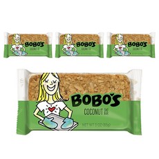 BOBO'S OAT BARS 椰子燕麥棒, 4包, 85g