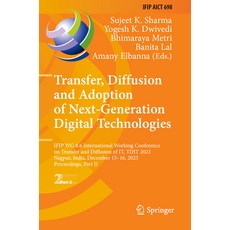 (英文圖書) Transfer Diffusion and Adoption of Next-Generation Digital Technologies: Ifip... 平裝版, Springer, 英文