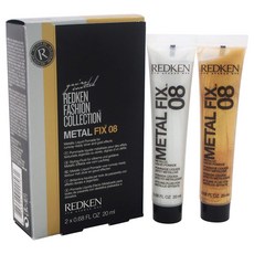REDKEN 列德肯 時尚系列 金屬定型 08 金屬液體髮油 2件組, 1套