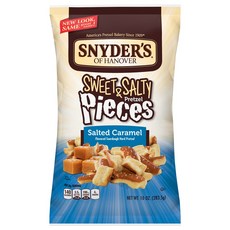 SNYDER'S 史奈德 漢諾威斯奈德甜鹹椒鹽捲餅片鹹焦糖, 1個, 283.5克