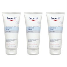 Eucerin 舒緩護理洗面凝膠, 3條, 200ml