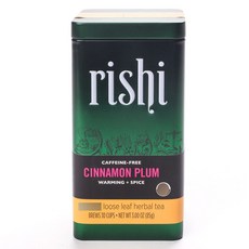 RISHI 肉桂梅子草本茶, 1個, 85克