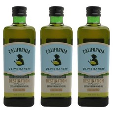 California Olive Ranch 特級初榨橄欖油, 3瓶, 750ml