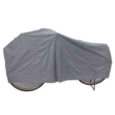 PEVA材質自行車罩, 1個, 灰色