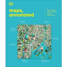(英文圖書) Maps Annotated: The World's 250 Greatest Maps Explained 精裝版, DK Publishing (Dorling Kind..., 英文