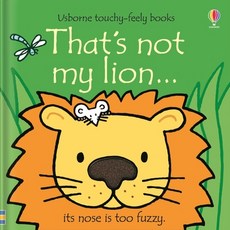 (英文圖書)That's Not My Lion... Board Books, Usborne Books, 英文, 硬頁書