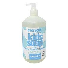Every1 Kids Soap 3in1 多合一潔面乳 無味, 1個, 946ml