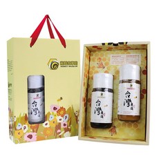 蜜蜂故事館 台灣嚴選蜂蜜禮盒 雙瓶裝伴手禮, 1個