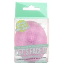 TUSCAN HILLS 讓我們面對它潔面墊, 1個, 粉色的