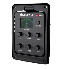 演奏木吉他, 加裝擴音EQ設備(內鍵背光調音器)