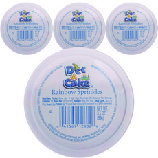 Dec A Cake 彩虹灑, 99g, 4盒