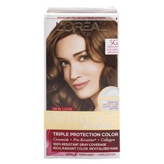 L'OREAL PARIS 巴黎萊雅 EXCELLENCE染髮霜, 1盒, Medium Golden Brown