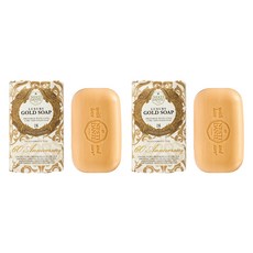 NESTI DANTE 奢華黃金香皂care and leaf 23K限量版, 2個, 250g