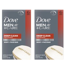 Dove 多芬 男士深層保濕洗臉沐浴香皂, 637g, 2組