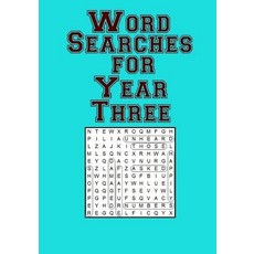 (英文圖書)Word Searches for Year Three 平裝版, Createspace Independent Pub..., 英文