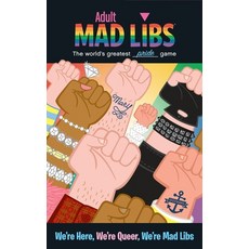 (英文圖書) We're Here We're Queer We're Mad Libs: World's Greatest Pride Game 平裝版, Mad Libs, 英文