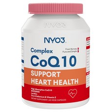NYO3 可素食輔酶Q10複合膠囊, 1罐, 60顆