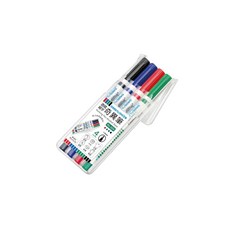 雄獅 600 酒精細字奇異筆, 4色組(604)