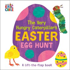 (英文圖書)The Very Hungry Caterpillar's Easter Egg Hunt: A Lift-The-Flap-Book Board Books, World of Eric Carle, 英文, 硬頁書