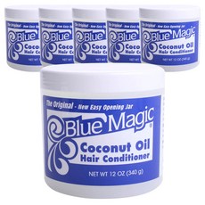 BLUE MAGIC 椰子油護髮素, 6個, 340克